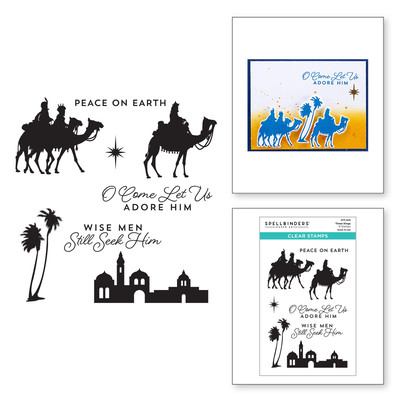 Clear Stamp, Christmas Traditions - Three Kings
