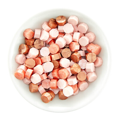 Must-Have Wax Bead Mix, Sealed by Spellbinders - Coral