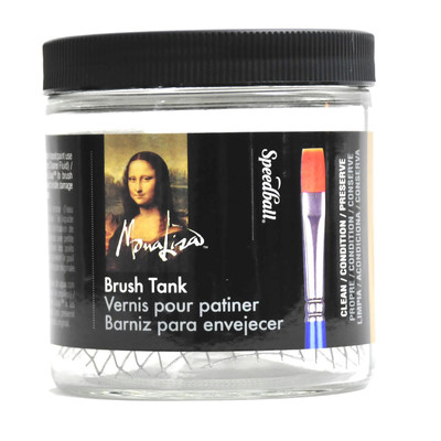 Mona Lisa Brush Tank, 16oz