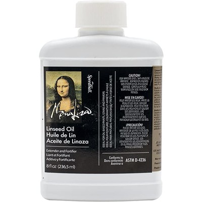 Mona Lisa Linseed Oil, 8oz