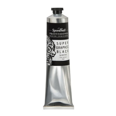 Professional Relief Ink, 5oz - Supergraphic Black