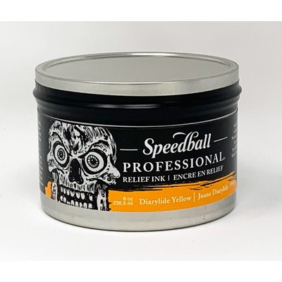 Professional Relief Ink, 8oz - Diarylide Yellow