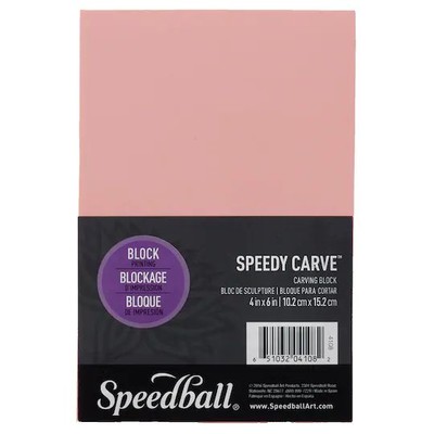 Speedy-Carve Block, 4" x 6" (Pink)