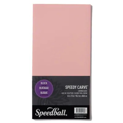Speedy-Carve Block, 6" x 12" (Pink)