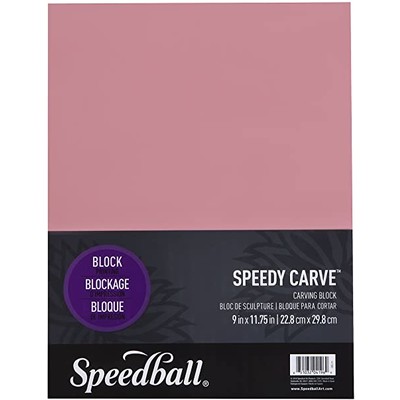 Speedy-Carve Block, 9" x 11.75" (Pink)