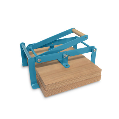 Woodzilla Press, 11.75" x 16.5" (A3) - Turquoise