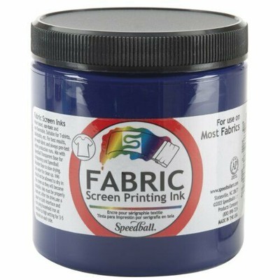 Fabric Screen Printing Ink, 8oz - Violet