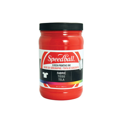 Fabric Screen Printing Ink, 32oz - Red