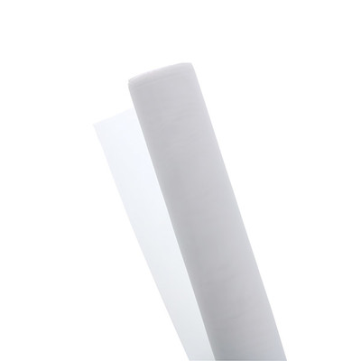 Professional Monofilament Mesh Roll, 52" x 5yds - 155 White