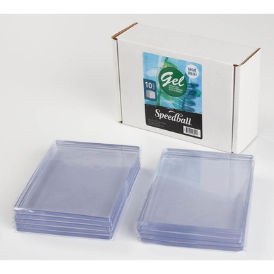 Gel Printing Plate Bulk Pack, 5" x 7" (10 Plates)