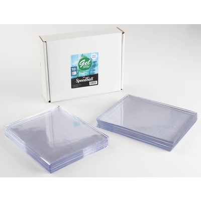 Gel Printing Plate Bulk Pack, 8" x 10" (10 Plates)