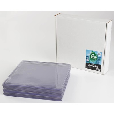 Gel Printing Plate Bulk Pack, 12" x 12" (10 Plates)