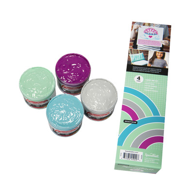 Fabric Screen Printing Specialty Ink Set, Energy Surge
