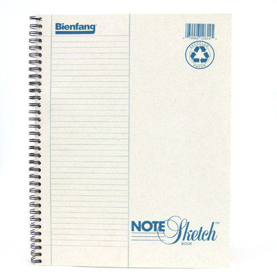 Bienfang Notesketch Book, 8.5" x 11" - Vertical-Lined