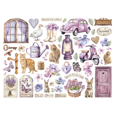 Die Cuts, Lavender