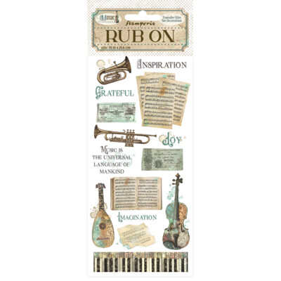 Rub-on, Music - Instruments