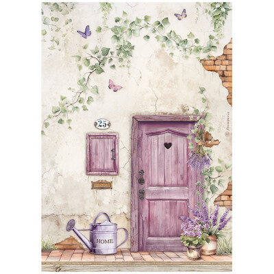 A4 Rice Paper, Lavender - Door