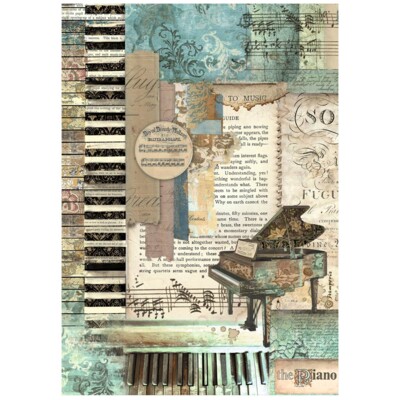 A4 Rice Paper, Music - Piano