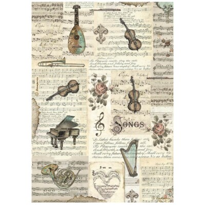 A4 Rice Paper, Music - Instruments