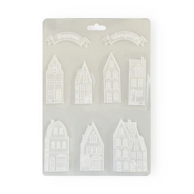 A4 Soft Mould, Cozy Houses