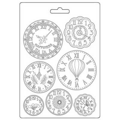 A5 Soft Mould, Create Happiness Welcome Home - Clocks