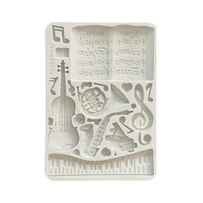 A5 Silicone Mould, Music