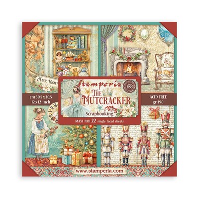 30X30cm (12"x12") Maxi Paper Pack, The Nutcracker