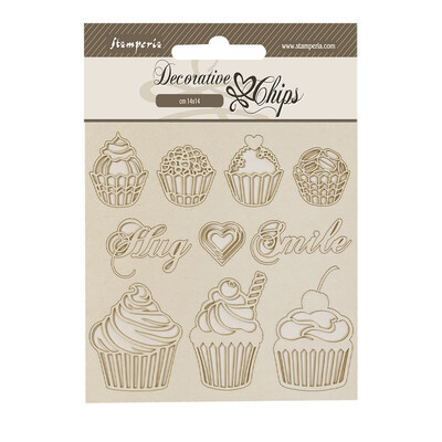 Decorative Chips, Coffee and Chocolate - Sweety