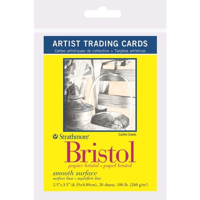 Artist Trading Cards, 2.5" x 3.5" - 300 Series Smooth Bristol