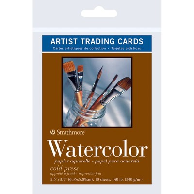 Artist Trading Cards, 2.5" x 3.5" - 400 Series Watercolor