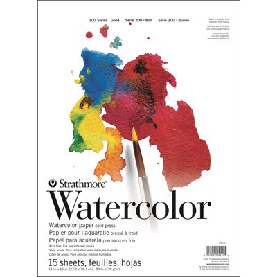 200 Series Watercolor Pad, 11" x 15"
