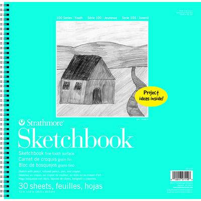 100 Series Sketchbook, 12" x 12"