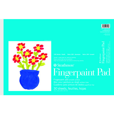 100 Series Fingerpaint Pad, 12" x 18"