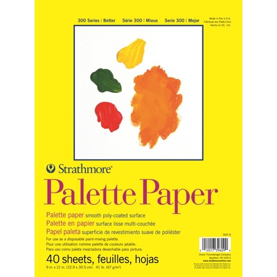 300 Series Palette Paper Pad, 9" x 12"