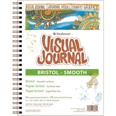 Visual Journal, Bristol Smooth - 9" x 12"