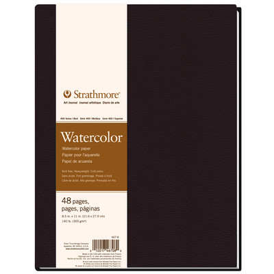 400 Series Watercolor Hardbound Art Journal, 8.5" x 11"
