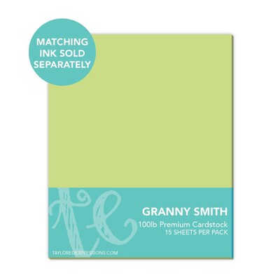 8.5X11 Premium Cardstock, Granny Smith