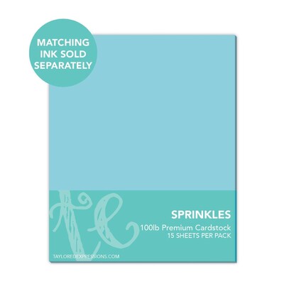 8.5X11 Premium Cardstock, Sprinkles