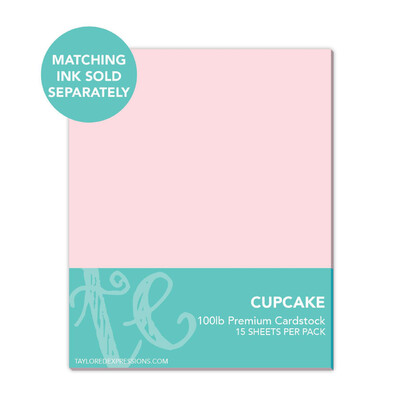 8.5X11 Premium Cardstock, Cupcake
