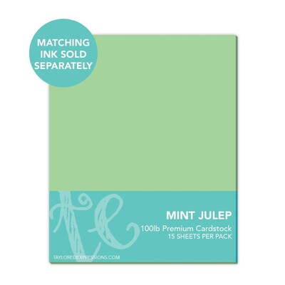 8.5X11 Premium Cardstock, Mint Julep