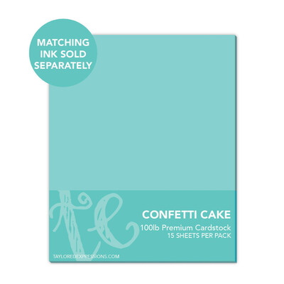 8.5X11 Premium Cardstock, Confetti Cake