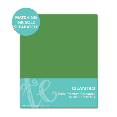 8.5X11 Premium Cardstock, Cilantro