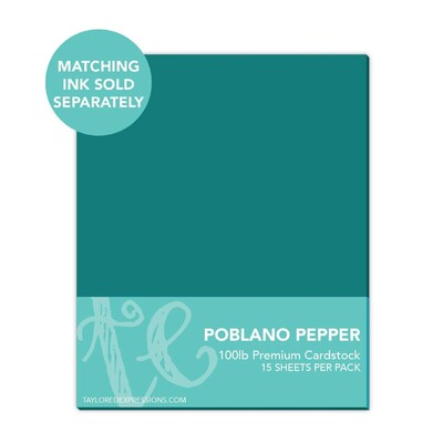 8.5X11 Premium Cardstock, Poblano Pepper