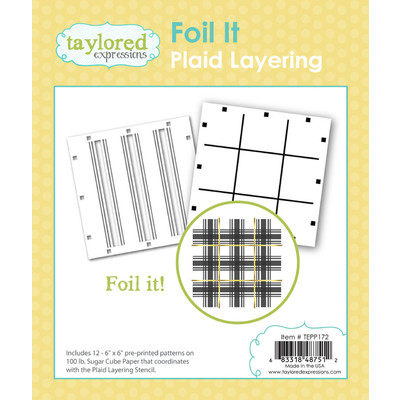 Foil It, Plaid Layering