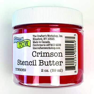 Stencil Butter, Crimson (2oz)