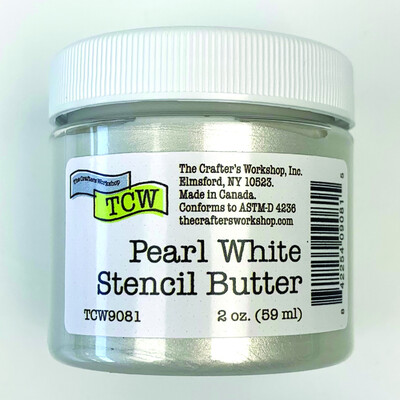 Stencil Butter, Pearl White (2oz)