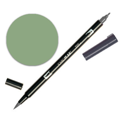 Dual Brush Pen - Dark Jade 177