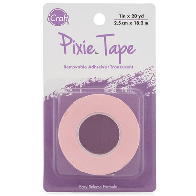 iCraft Pixie Tape, Removable Tape (1" x 20 yds)