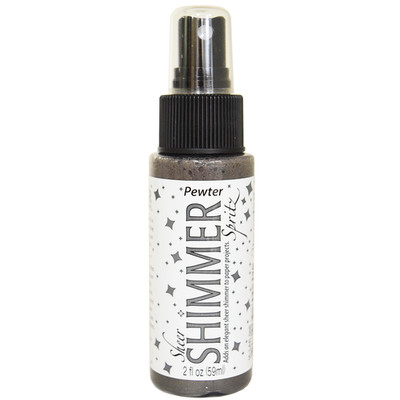 Sheer Shimmer Spray, Pewter (2oz)