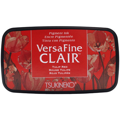Versafine Clair Ink Pad, Tulip Red
